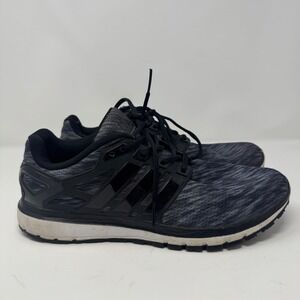 Adidas Men's Energy Cloud WTC Running Shoes Cloudfoam Black Grey Size 13